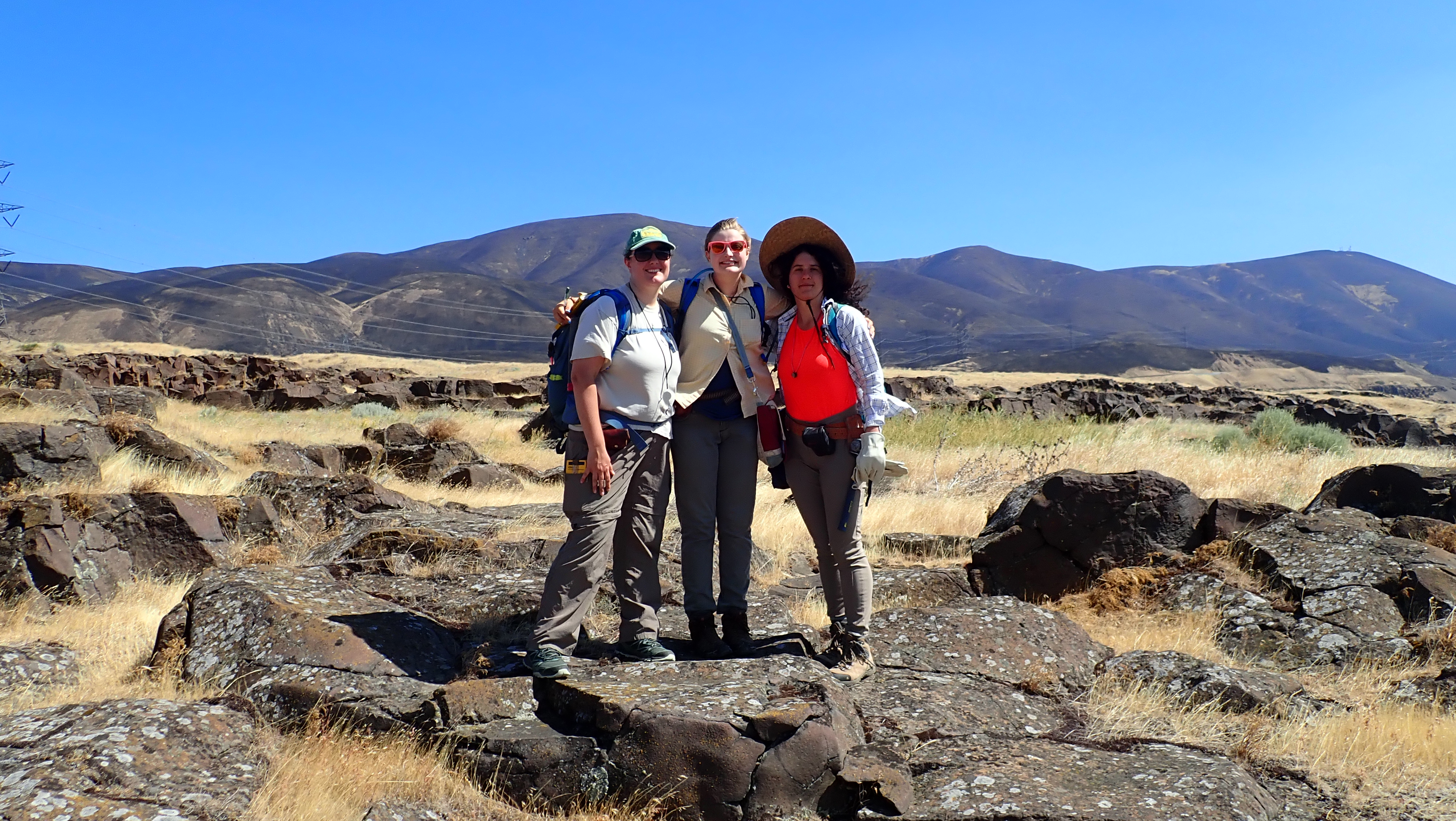 Left to Right: Ellen Lamont, Danielle Woodring, Marina Marcelli