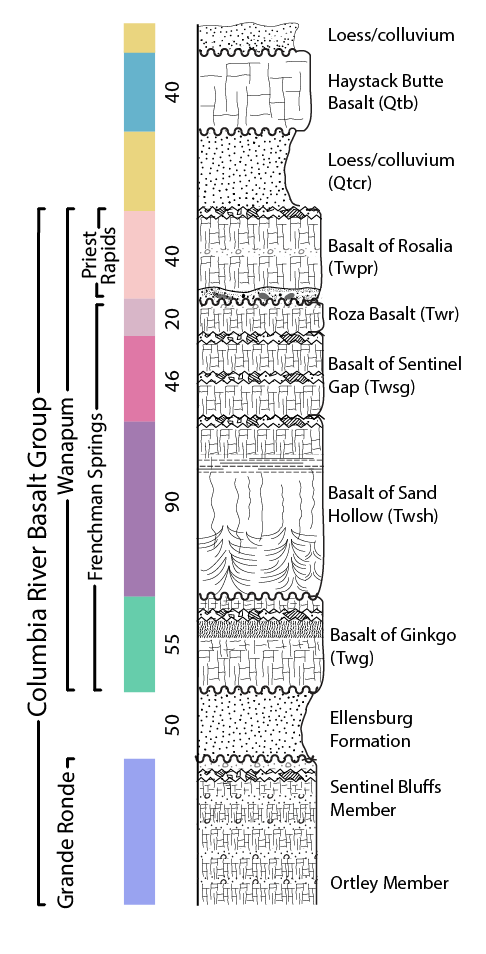 Stratigraphic column